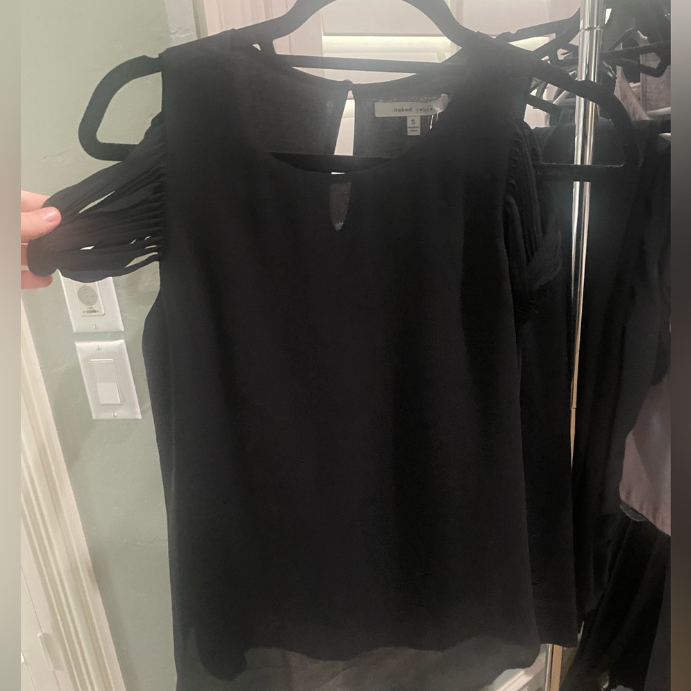 Naked zebra blouse